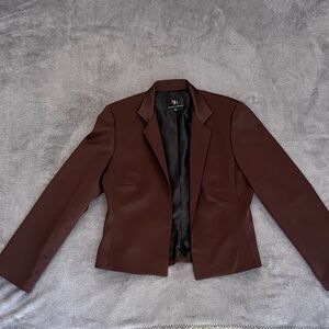 Sandra Darren Chocolate Brown Blazer